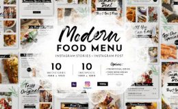 Modern Food Menu Instagram Stories - Videohive