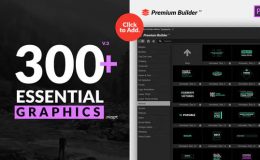 Motion Typography Essential Graphics | Mogrt - Premiere Pro