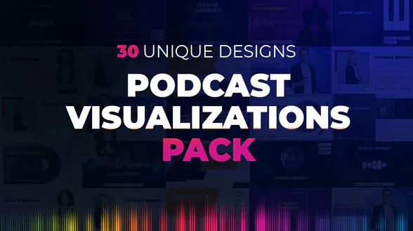 Podcast Visualizations Pack – Videohive