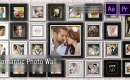 Videohive Romantic Photo Wall - Premiere Pro