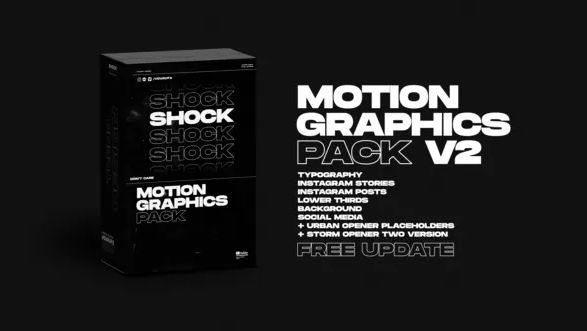 Shock | Motion Graphics Pack v2 – Videohive