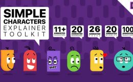 Simple Characters Explainer Toolkit Essential Graphics Mogrts – Premiere Pro