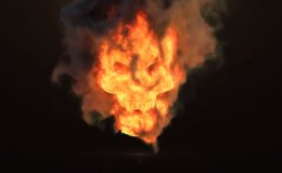 Skull Logo After Effects template + Sound Effects
