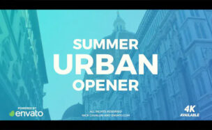 Videohive Summer Urban Slideshow