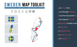 Sweden Map Toolkit - Videohive