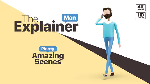 The Explainer Man – Videohive
