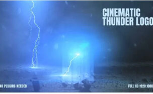 Cinematic Thunder Logo – Videohive