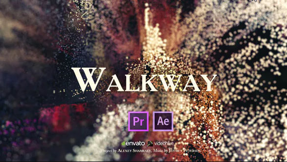 Vintage Film Titles Walkway – Premiere Pro