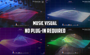 Wave Music Visualizer – Videohive