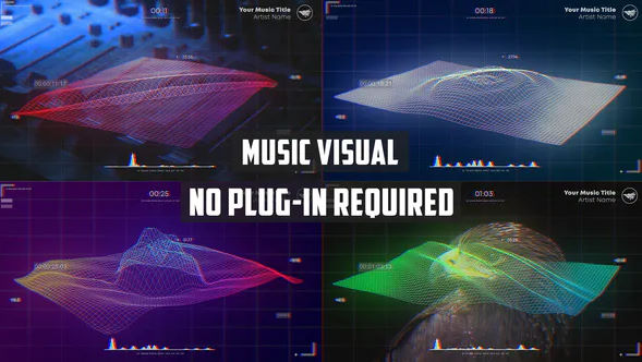 Wave Music Visualizer – Videohive