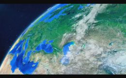 World Map Earth Zoom - Videohive