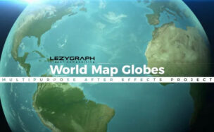 World Map Globes – Videohive