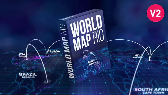 World Map Rig – Videohive