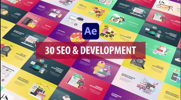 Videohive SEO and Development Animation – After Effect