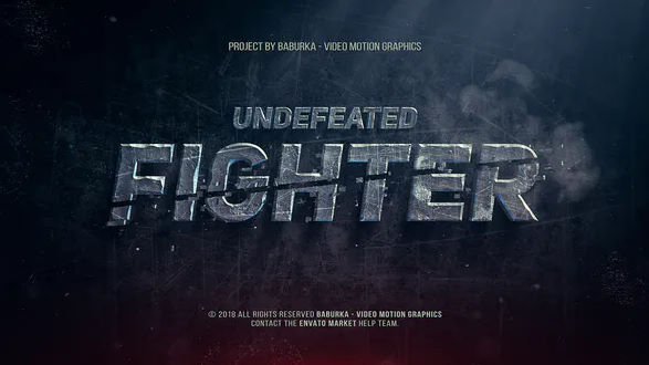 VIDEOHIVE UNDEFEATED FIGHTER
