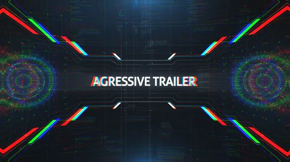 Videohive Aggressive Trailer