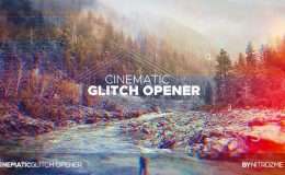 Videohive Cinematic Glitch Opener - 20227650