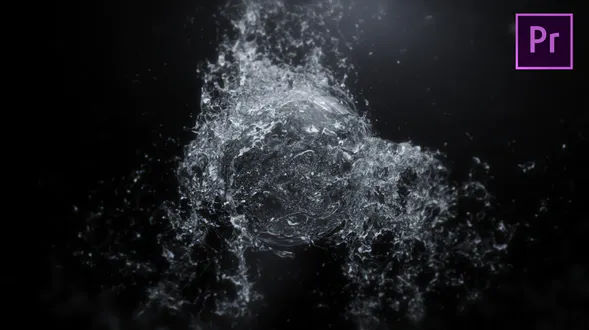 Videohive Colliding Liquid Logo Reveal Premiere Pro