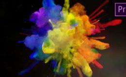 Videohive Exploding Colors Logo Reveal Premiere Pro