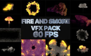 Videohive Fire And Smoke VFX Pack – After Effects