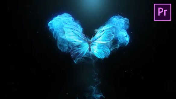 Videohive Flying Butterfly Logo Reveal 4k – Premiere Pro