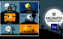 Videohive Halloween Background After Effects