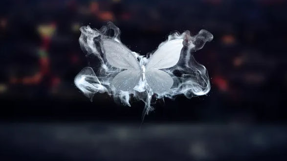 Videohive Merging Butterflies Logo Reveal