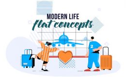 Videohive Modern life – Flat Concept
