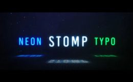 Videohive Neon Stomp Typographic