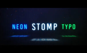 Videohive Neon Stomp Typographic