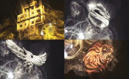 Videohive Particle Glossy Logo
