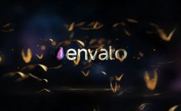 Videohive Reflecting Butterflies Logo Reveal