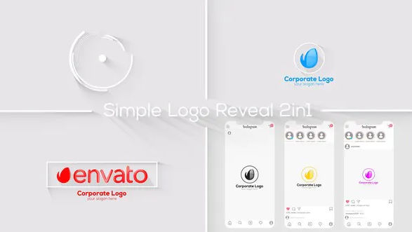 Videohive Simple Logo Reveal