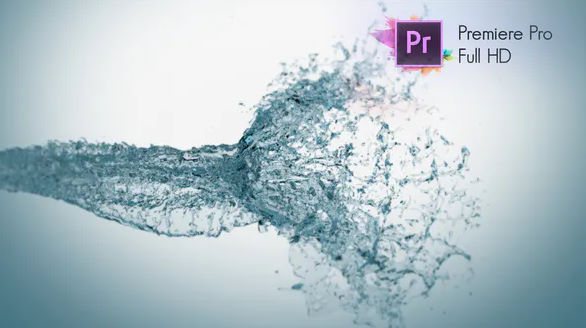 Videohive Thrusting Liquid Logo Reveal- Premiere Pro