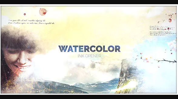 Videohive Watercolor Ink