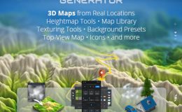 3D Map Generator - Terrain from Heightmap - V1.5