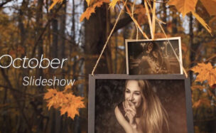 MotionArray – Autumn Forest Slideshow