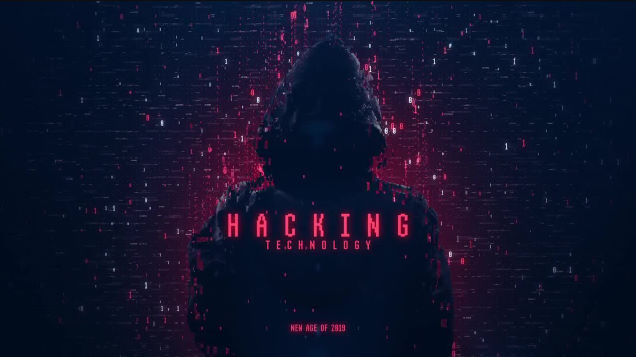 MotionArray Hacker Logo Reveal