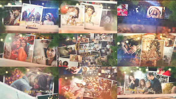 Videohive Christmas Story Photo Slideshow