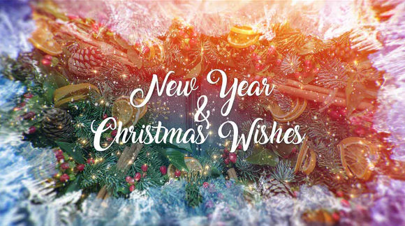 Videohive Christmas and New Year Wishes