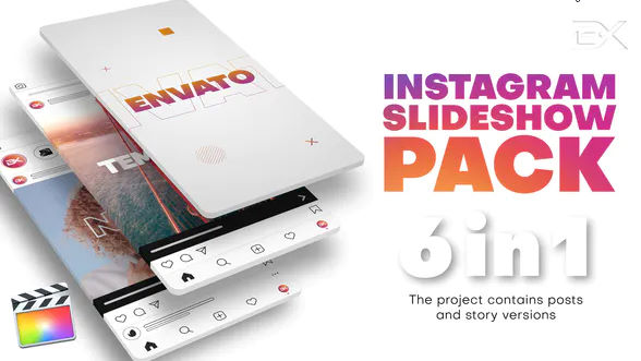 Videohive Instagram Slideshow Pack – Apple Motion
