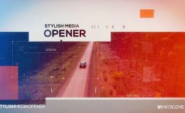 Videohive Stylish Media Opener