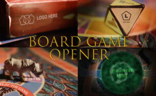 Videohive Adventure Board Game Opener