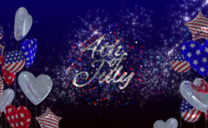 Videohive Fourth of July Logo Reveal