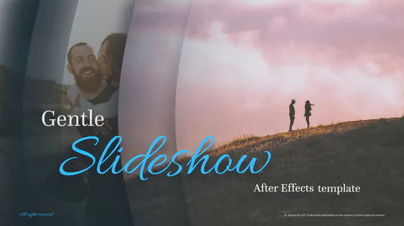 Videohive Gentle Slideshow – Celebratory Slideshow