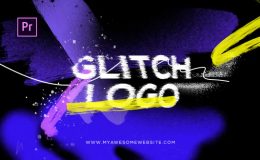 Videohive - Glitch Grunge Distortion Logo Intro