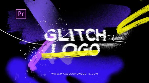 Videohive – Glitch Grunge Distortion Logo Intro