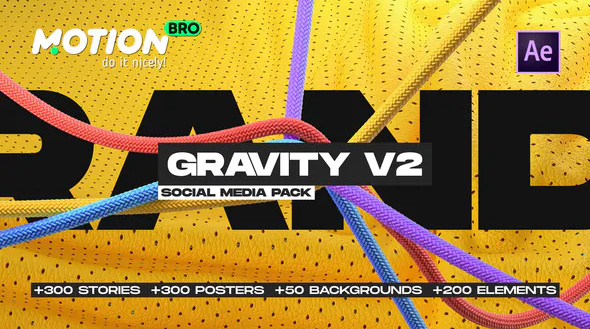 Videohive Gravity V2 | Social Media Pack