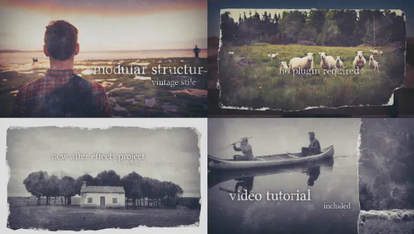 Videohive History Opener – History Slideshow