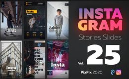 Videohive Instagram Stories Slides Vol. 25